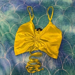 Like Green Crop top from Pretty Little Thing